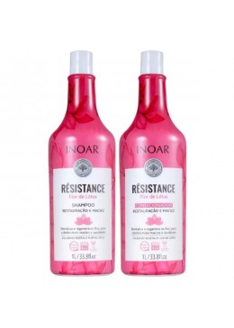 Résistance Lotus Flower Salon Duo - Inoar 
 Beautecombeleza.com