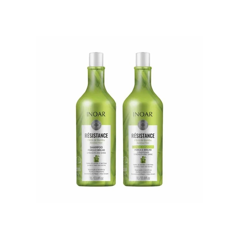 Résistance Fibra de Bambu Salon Duo Kit 2 Prod. - Inoar Beautecombeleza.com Résistance Fibra de Bambu Salon Duo Kit 2 Prod. - Inoar Beautecombeleza.com
