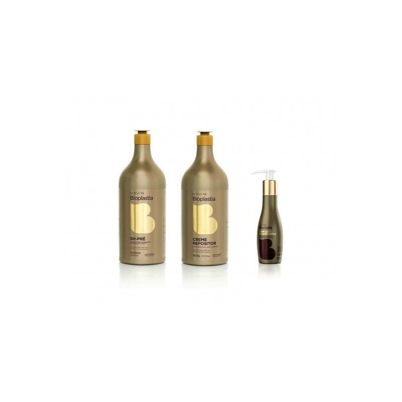Bioplastia Hair Complexo Reconstructor Kit 3 Products - Lowell Beautecombeleza.com Bioplastia Hair Complexo Reconstructor Kit 3 Products - Lowell Beautecombeleza.com