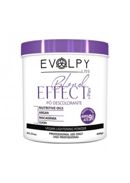 Décoloration Blond Effect Profissional 800g - Evolpy Liss Beautecombeleza.com