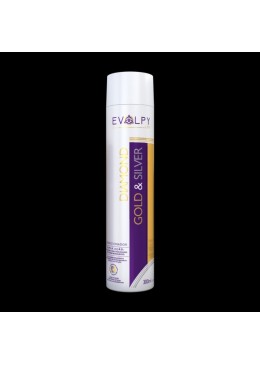 Diamond Gold & Silver Conditioner  300ml - Evolpy Liss Beautecombeleza.com