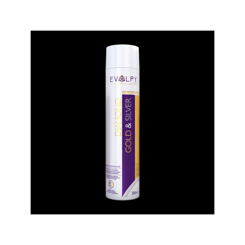 Diamond Gold & Silver Conditioner  300ml - Evolpy Liss Beautecombeleza.com