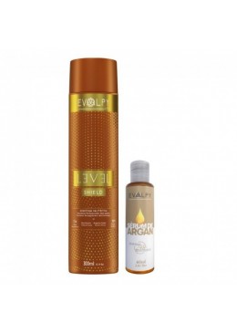 Keratina Level Shield + Sérum de Argan Kit 2 - EvolpyLiss Beautecombeleza.com