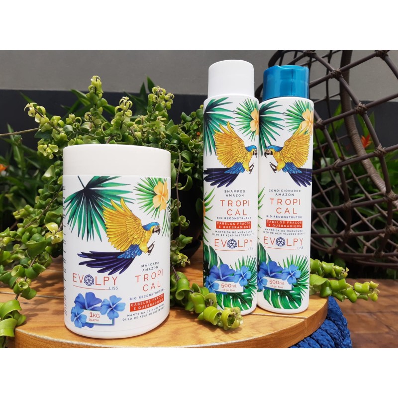 Reconstruction Tropical Amazon Kit 3 - Evolpy Liss Beautecombeleza.com Reconstruction Tropical Amazon Kit 3 - Evolpy Liss Beautecombeleza.com