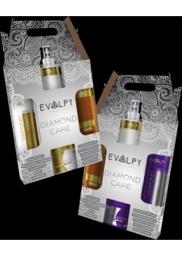 Diamond Gold et Silver + Level Spray + Kératine Nutritif  2 Boîte 8 Prod. - Evolpy Liss Beautecombeleza.com