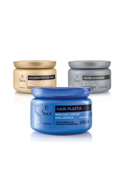 Hair Schedule Home Care Reconstruction Vegan Treatment Kit 3x250 - Eudora Beautecombeleza.com