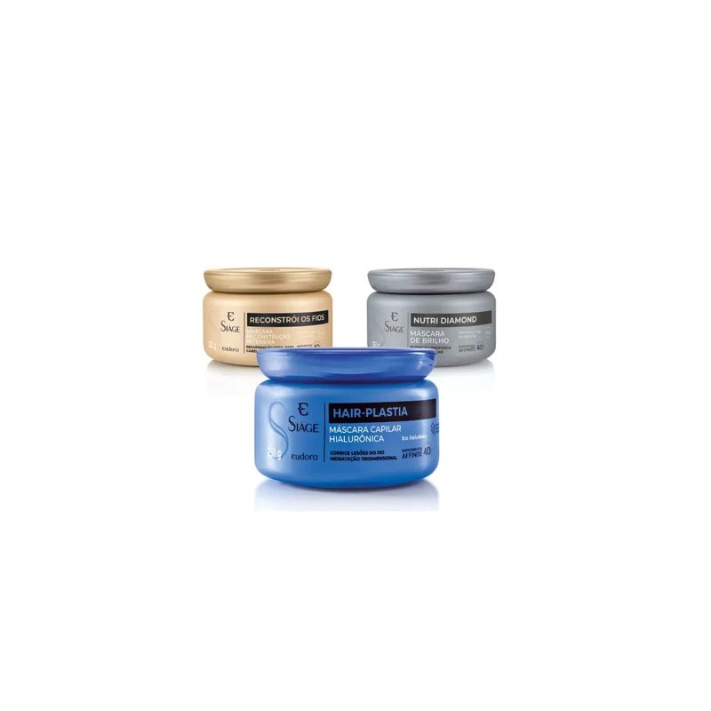 Siàge Combo: Cronograma Vegan Kit 3x250 - Eudora Beautecombeleza.com Siàge Combo: Cronograma Vegan Kit 3x250 - Eudora Beautecombeleza.com