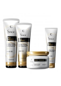 Combo Siàge Cica-Therapy Kit 4 itens - Eudora Beautecombeleza.com