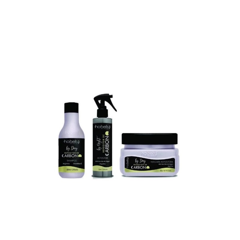 Repositor de Carbono Kit 3 Itens - Hobety Beautecombeleza.com