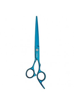 Blue Titanium Laser Scissors 7.0 Hair Shear - Vertix Professional Beautecombeleza.com