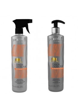 Bio Defender Break Protector Hair Reconstruction Restore Treatment Kit 2x500ml - Souple Liss Beautecombeleza.com