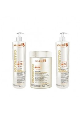 Nourrissant Soupleliss Quinoa + Protéines Kit 3x1l - Souple Liss Beautecombeleza.com