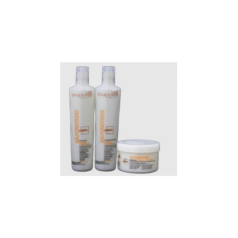 SPA Nourrissant Quinoa + Protéines Kit 3x300 - Souple Liss Beautecombeleza.com SPA Nourrissant Quinoa + Protéines Kit 3x300 - Souple Liss Beautecombeleza.com