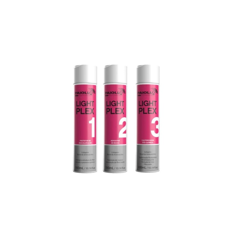 Light Plex Décoloration Cautérisation Kit 2x300ml - Paiolla Beautecombeleza.com