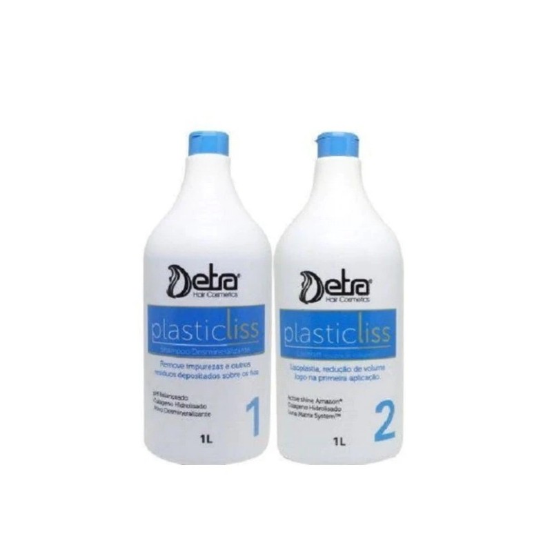 Plastic Liss Lissage Brésilien Kit 2x1L - Detra Hair Beautecombeleza.com Plastic Liss Lissage Brésilien Kit 2x1L - Detra Hair Beautecombeleza.com