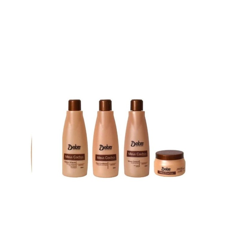 Meus Cachos Home Care Kit 4 Itens - Detra Hair Beautecombeleza.com Meus Cachos Home Care Kit 4 Itens - Detra Hair Beautecombeleza.com
