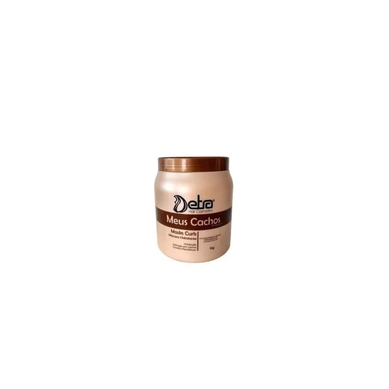 Meus Cachos Curls Curly Hair Treatment Avocado Home Care Mask 1Kg - Detra Hair Beautecombeleza.com