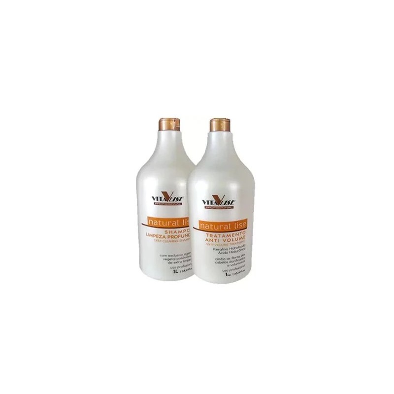 Natural Lise Hair Lissage Brésilien Kit 2x1L - Detra Hair Beautecombeleza.com