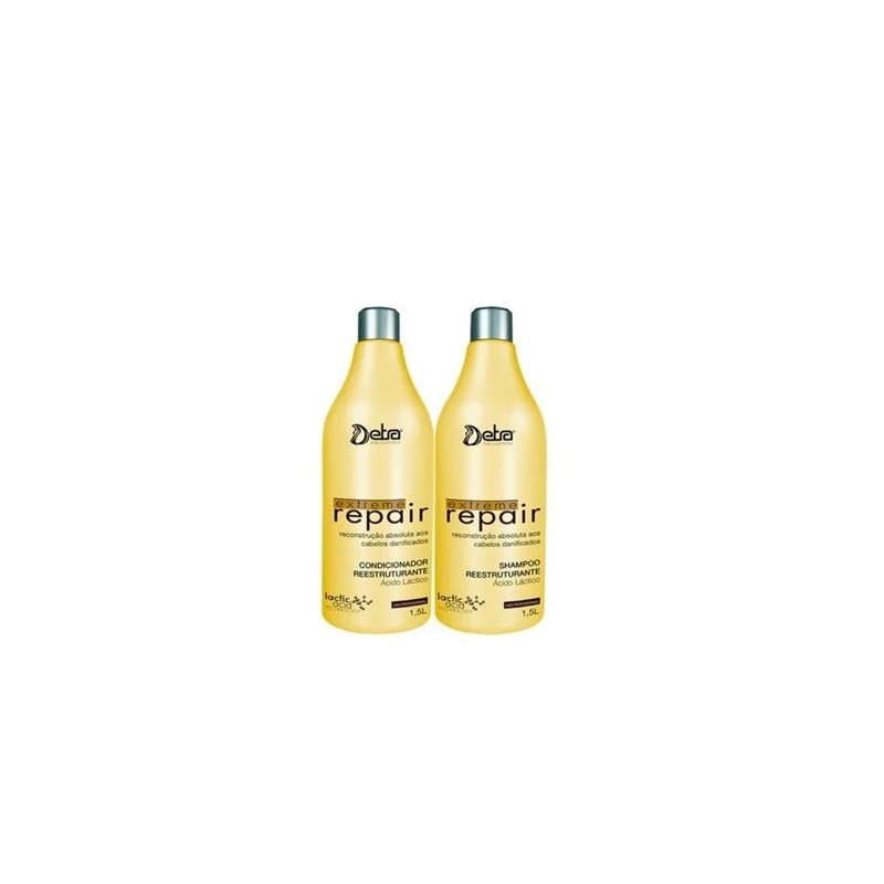 Extreme Repair Kit 2x1.5L - Detra Hair Beautecombeleza.com Extreme Repair Kit 2x1.5L - Detra Hair Beautecombeleza.com