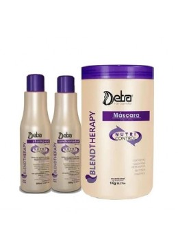 Nutri Control Blend Therapy Kit 3 Itens - Detra Hair Beautecombeleza.com