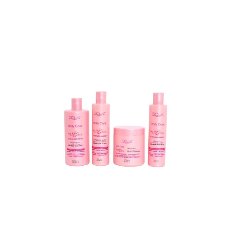 Daily Care Revitalisant Home Care Kit 4 Itens - BioWell Beautecombeleza.com Daily Care Revitalisant Home Care Kit 4 Itens - BioWell Beautecombeleza.com