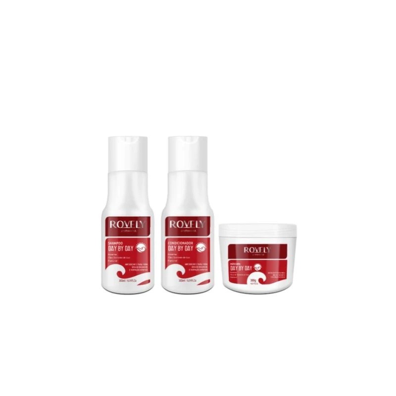 Manutenção Day By Day Kit 3x 300 - Rovely Beautecombeleza.com