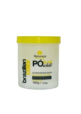 Professional White Dust Free Brazilian Color Bleaching Powder 500g - Natureza Beautecombeleza.com