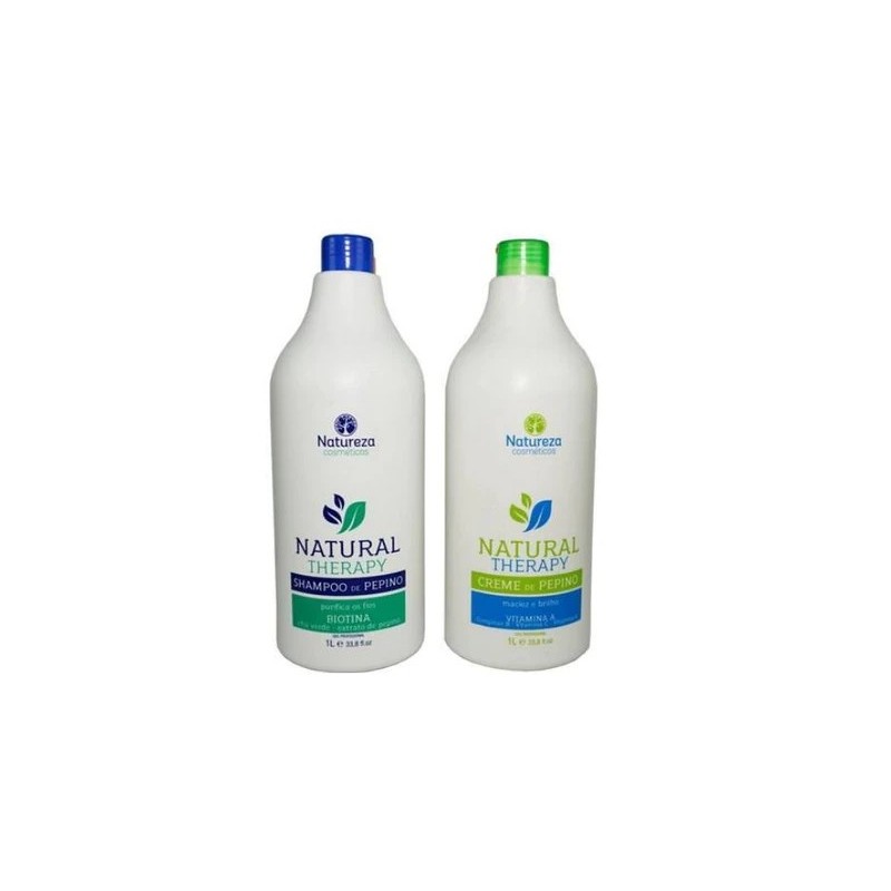 Natural Therapy Concombre Crème Kit 2x1L - Natureza Beautecombeleza.com