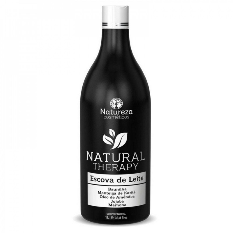 Escova Progressiva de Leite Natural Therapy 1L - Natureza Beautecombeleza.com