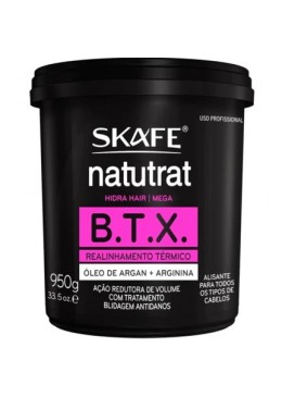 Botox Btx NatuTrat Mega Realinhamento Térmico 950g - Skafe 
 Beautecombeleza.com