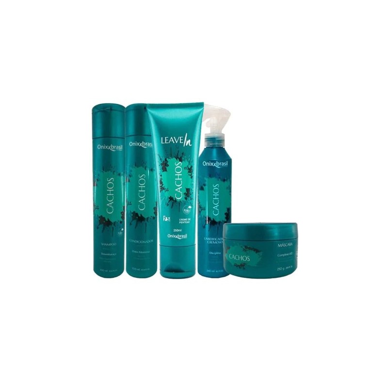 Cachos Completos Onixx Brasil Kit 5 Itens - Onixx Beautecombeleza.com Cachos Completos Onixx Brasil Kit 5 Itens - Onixx Beautecombeleza.com