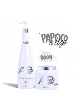 Papoco de Liso Hair Treatment Kit 2 - Ana Paula Carvalho Beautecombeleza.com