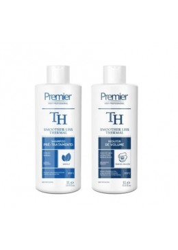 Liss Thermal Volume Reducer Mint Avocado Oil Treatment Kit 2x1L - Premier Hair Beautecombeleza.com