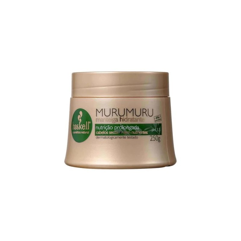 Beurre Hydratant Masque Capillaire  Murumuru Vegan  250g - Haskell   Beautecombeleza.com