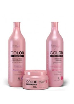 Color Protection Lumini System Pitaya Hair Treatment Kit 3 Itens - Forever Liss Beautecombeleza.com