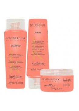 Colored Treatment Kolor Color Booster Intensifier Maintenance 3 Prod. - Kostume Beautecombeleza.com