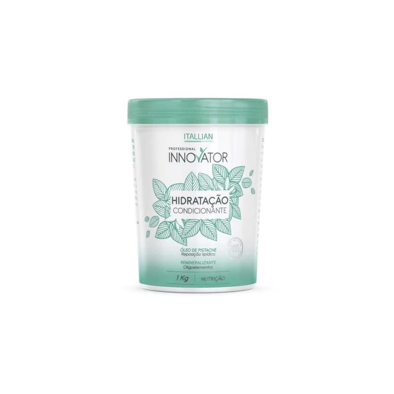 Condition Hydration Remineralizing Pistachio Oil Mask 1Kg - Itallian Hair Tech Beautecombeleza.com