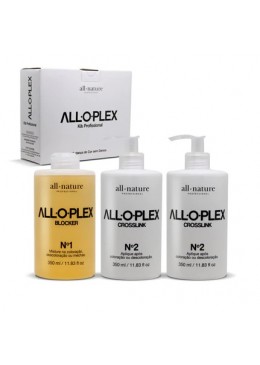 Alloplex Pro Technology Coloring Hair Damage Blocker Kit 3x350ml - All Nature Beautecombeleza.com