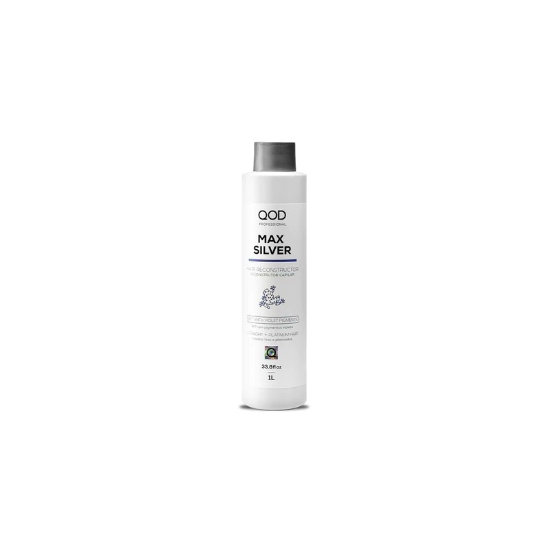 Máscara Reconstrutora Max Silver  1000ML - QOD Beautecombeleza.com