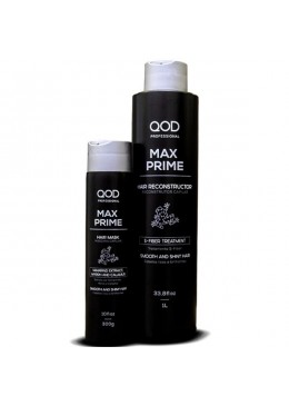 Max Prime S-Fiber Hair Realignment Smoothing Straightening Kit 2 Itens - QOD Beautecombeleza.com