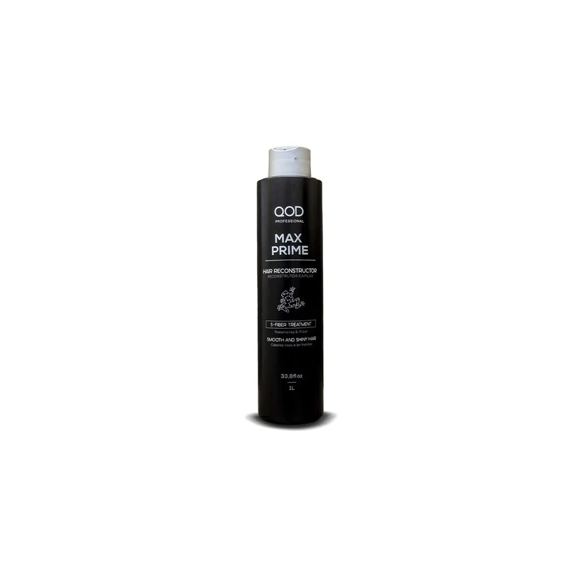 Max Prime S-Fiber Lissage Sans Formaldéhyde 1000mL - QOD PRO Max Prime S-Fiber Lissage Sans Formaldéhyde 1000mL - QOD PRO