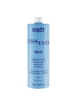 LissEver Lissage Masque Réducteur Blond Sans Formaldehyde Step 2 1L - Eaê Cosmetics Beautecombeleza.com
