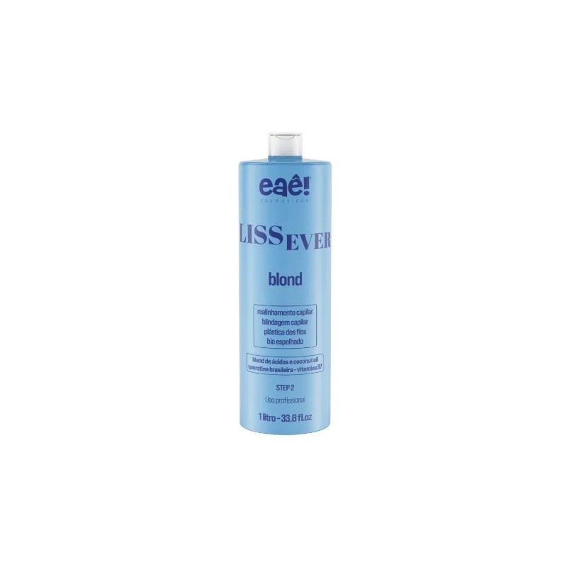 LissEver Lissage Masque Réducteur Blond Sans Formaldehyde Step 2 1L - Eaê Cosmetics Beautecombeleza.com LissEver Lissage Masque Réducteur Blond Sans Formaldehyde Step 2 1L - Eaê Cosmetics Beautecombeleza.com