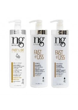 Post Fast Liss Pro Progressiva e Pós Kit 3x1L - NG de France Beautecombeleza.com