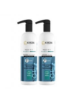 Lissige Brésilien Defined Gloss Pro Keratin Max NY Kiron 2x500ml -  Kiron Beautecombeleza.com