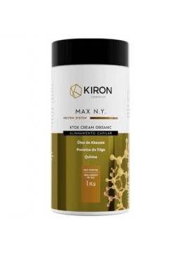 Ktox Organic Cream Protein System Max N.Y Deep Hair Mask Straightening 1Kg - Kiron Beautecombeleza.com