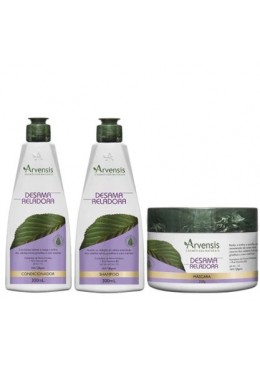 Desamarelador De-yellowing Blond Hair Treatment Vegan Kit 3 Itens - Arvensis Beautecombeleza.com