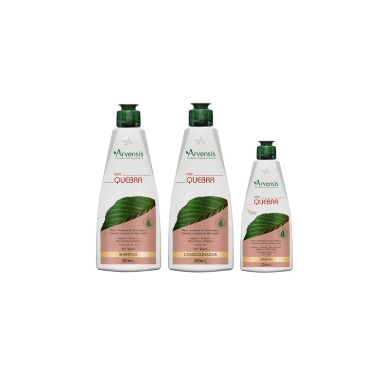 Anti Casse Traitements Vegan Kit 3 Itens - Arvensis Beautecombeleza.com