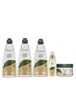 Hidratação Intensiva Vegano Kit 5 Itens - Arvensis Beautecombeleza.com