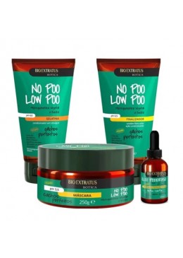 Botica Cachos Perfeitos Low Poo Kit 4 Itens - Bio Extratus Beautecombeleza.com